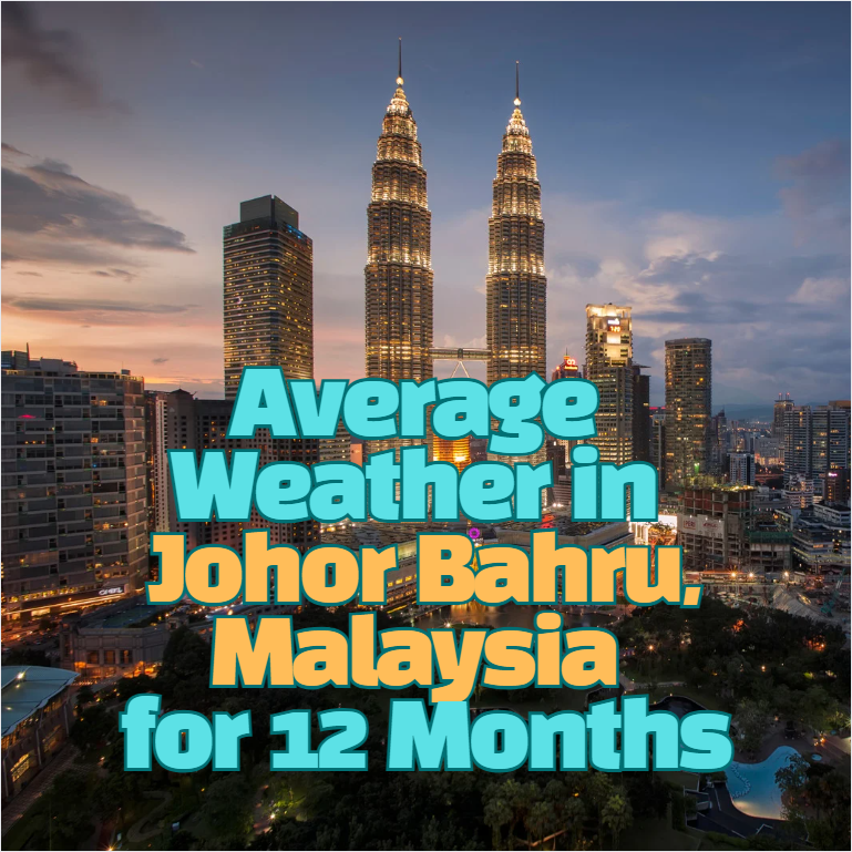 Average Weather In Johor Bahru Malaysia for 12 Months