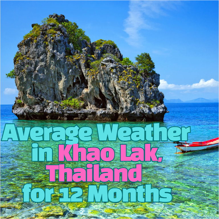 Average Weather in Khao Lak, Thailand for 12 Months